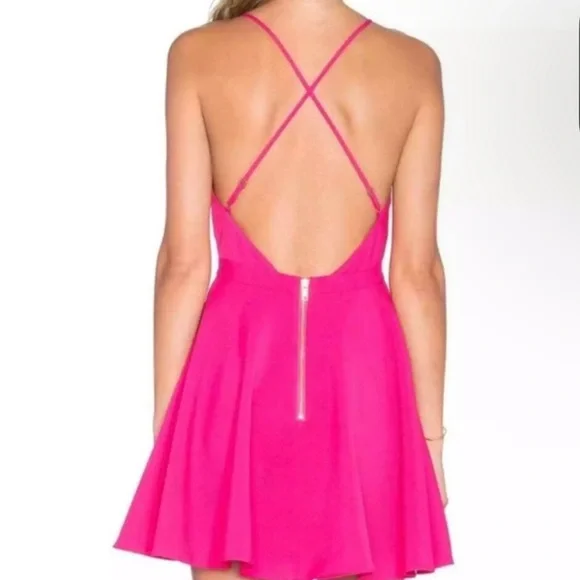 NBD Pink Mini Dress M EUC - Picture 2 of 5